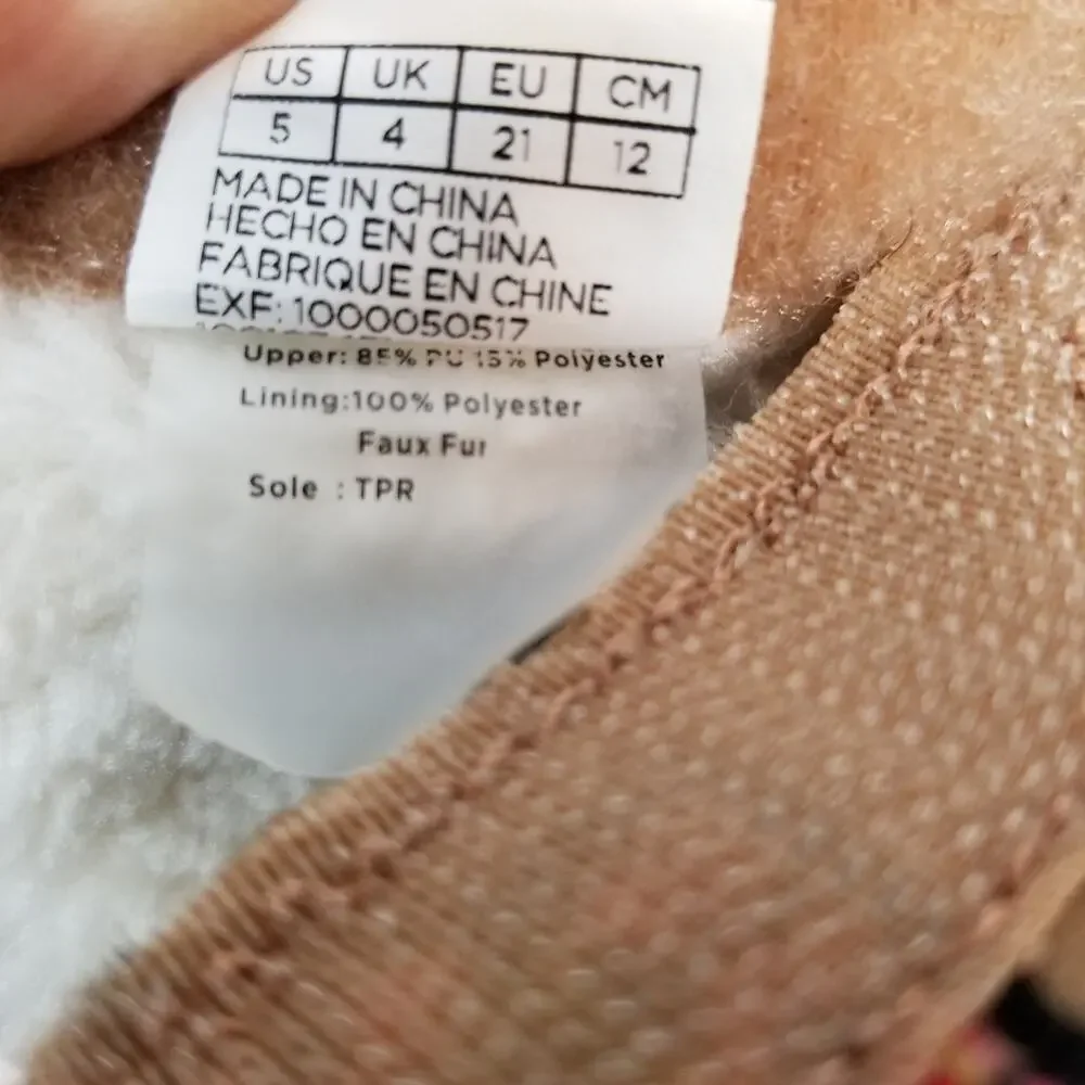 TOMS Toddler Unisex Girls Alpine Winter Casual Boots Tan Size 5